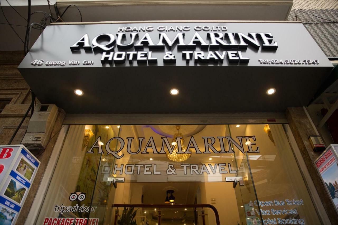 Aquamarine Hotel & Travel Hanoi Buitenkant foto