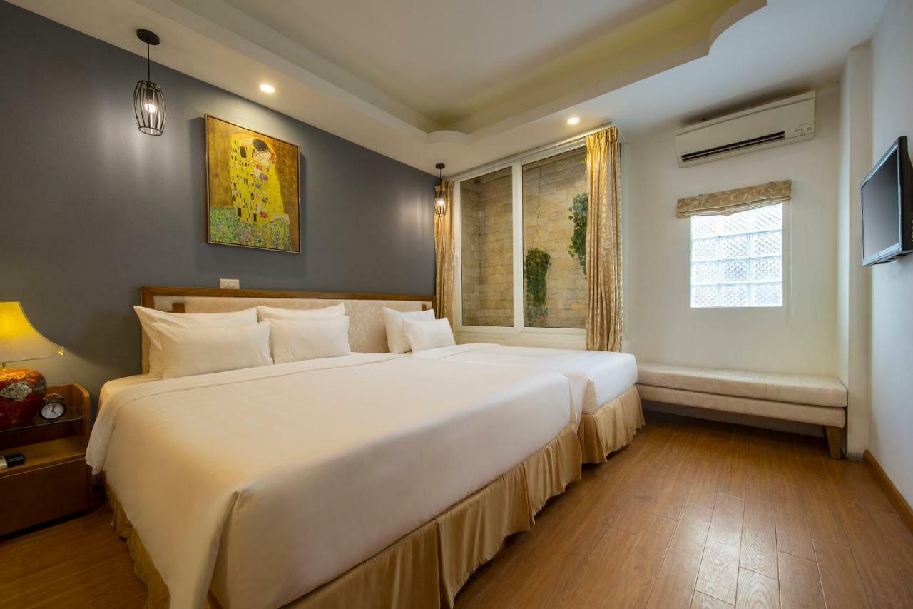 Aquamarine Hotel & Travel Hanoi Buitenkant foto